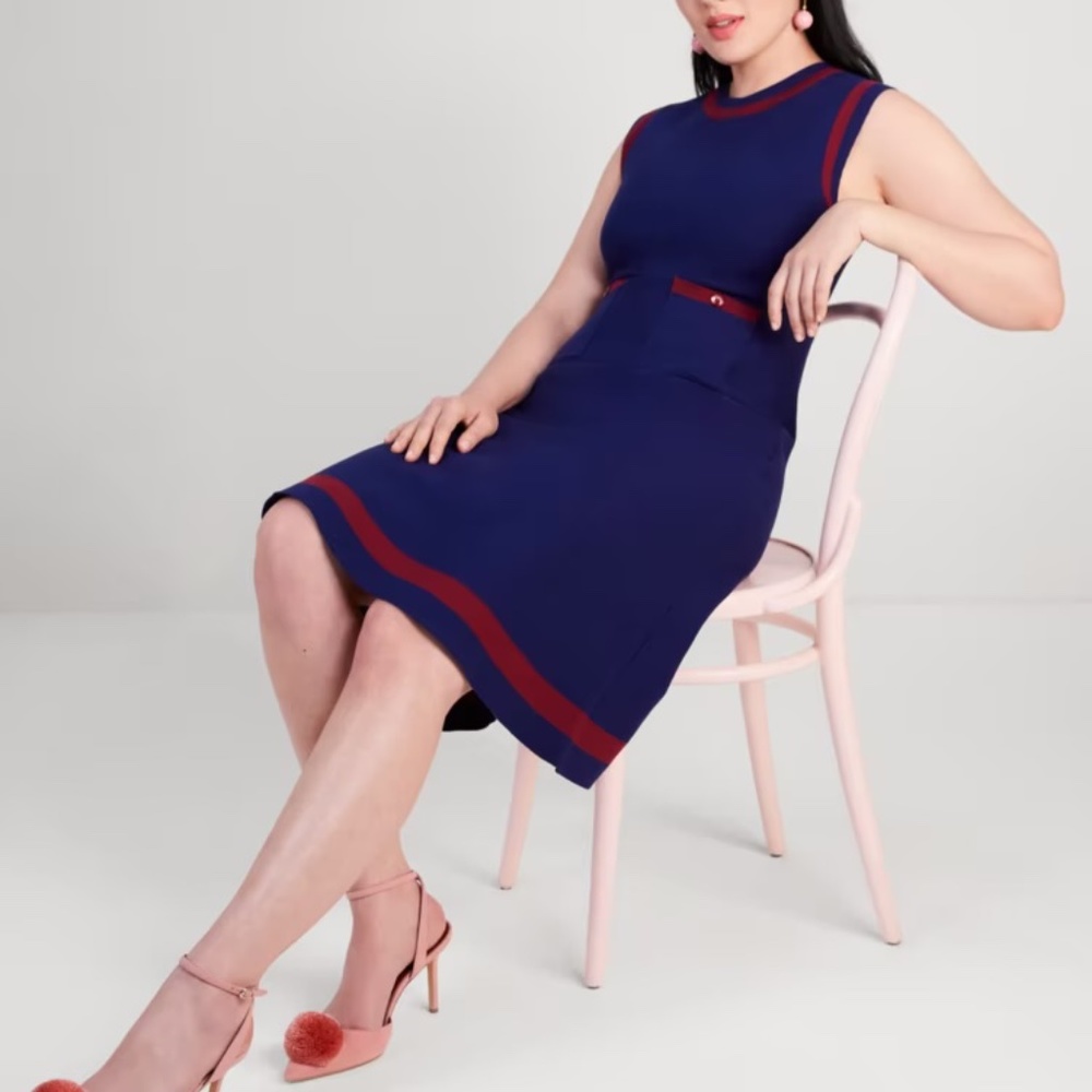Kate Spade Sleeveless Sweater Dress NWT